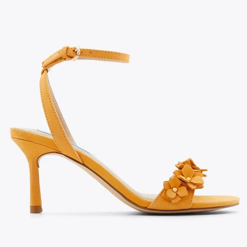 Draper James Floral Heeled Sandals - Alice Size 8 New